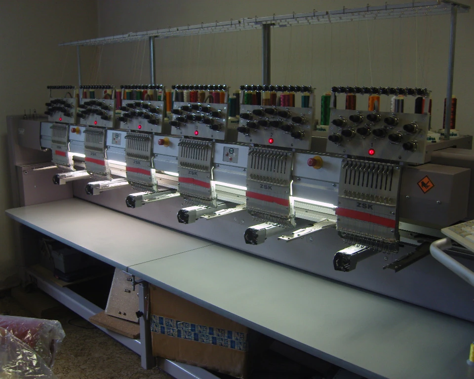 Stickmaschine - ZSK JF 0611